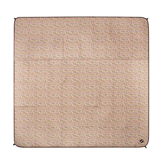 floral mat on a white background