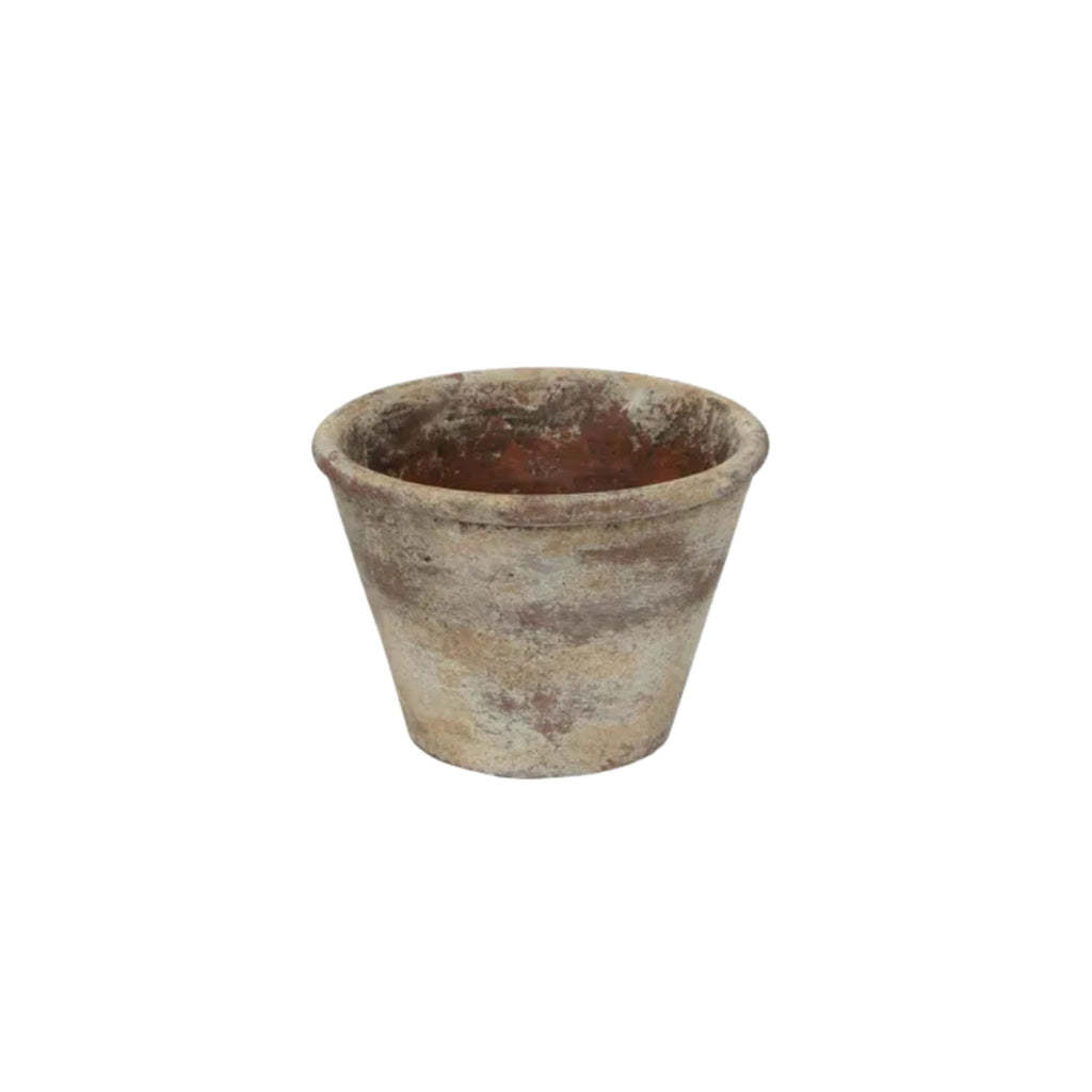 Providence Plant Pot - Small rustic cement pot