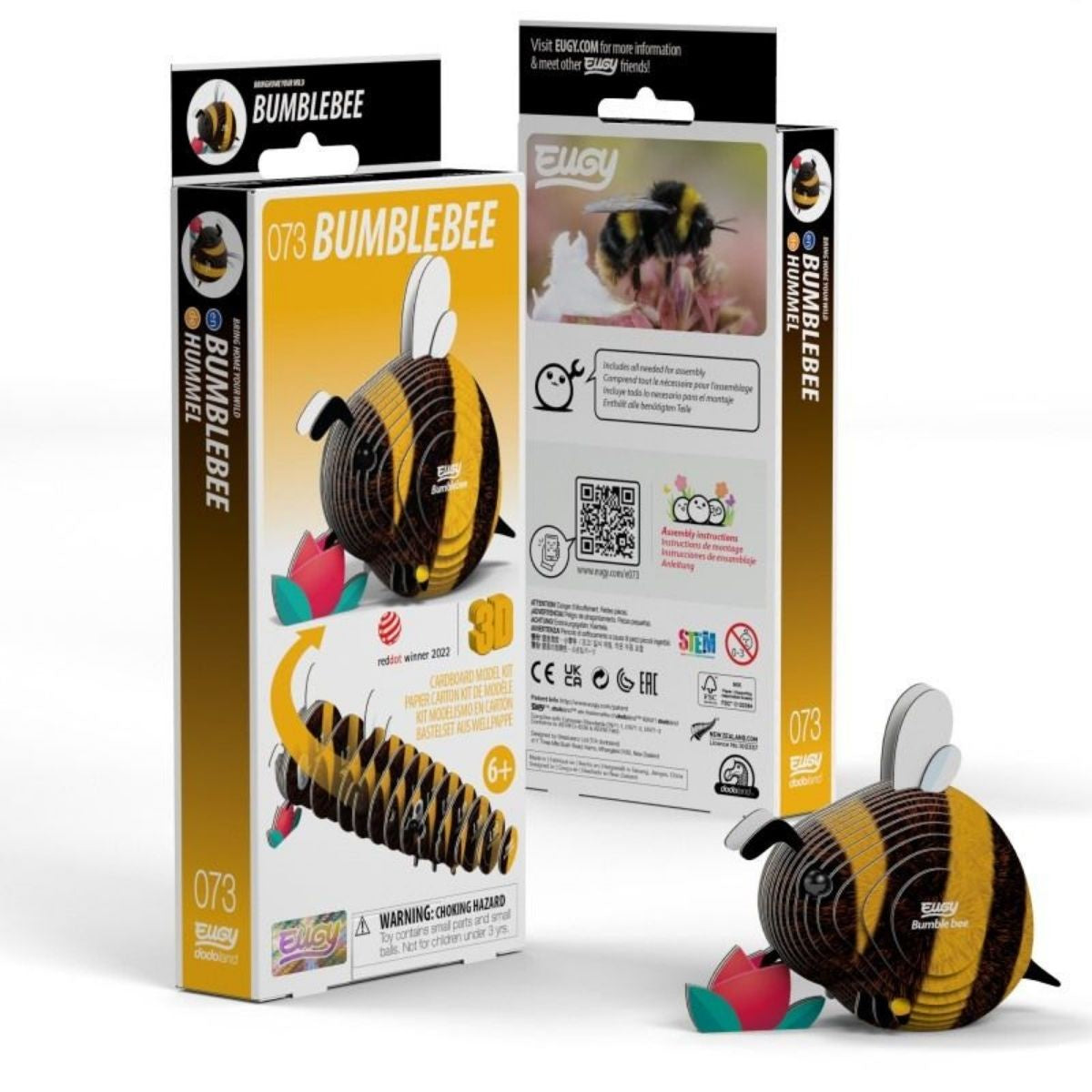 Eugy - Bumble Bee - 3D Cardboard Model Kit – The Country Providore