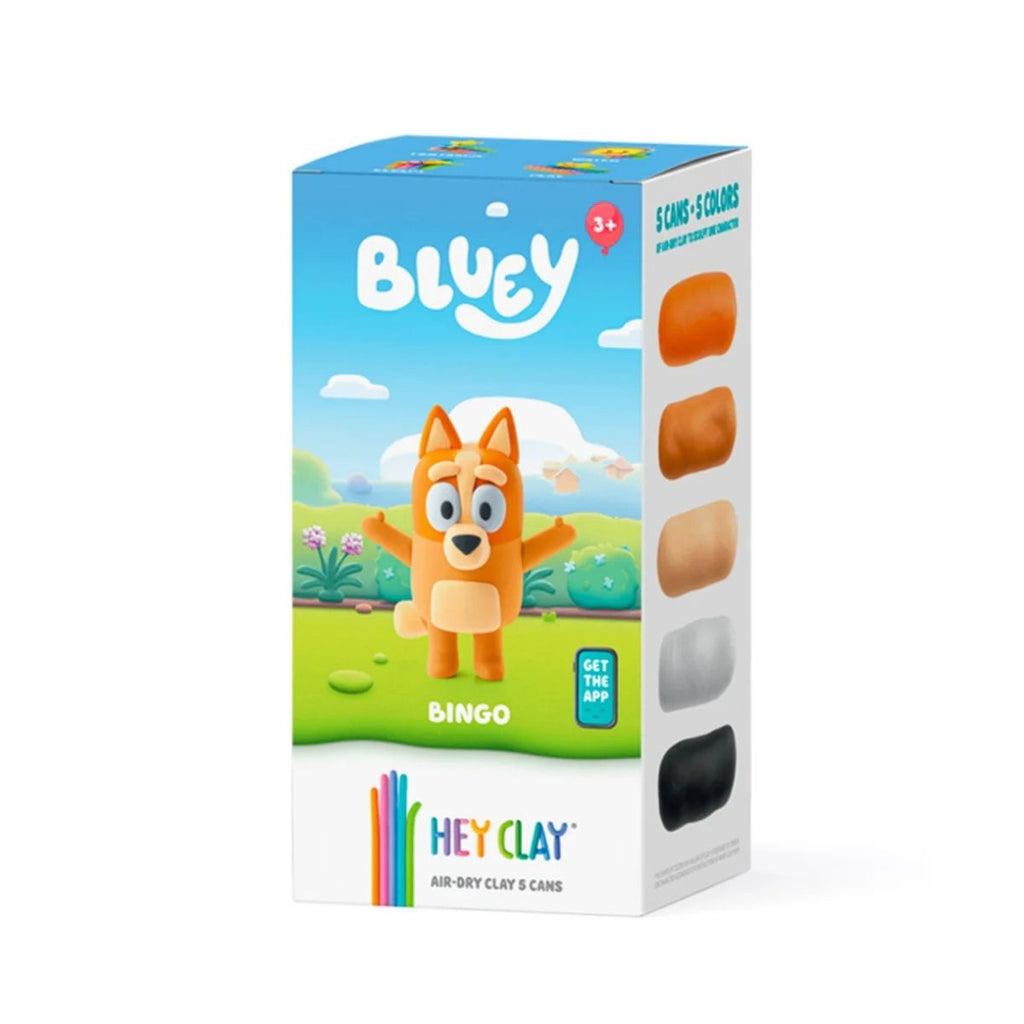 Box of Hey Clay air dry clay with a cartoon character on a white background