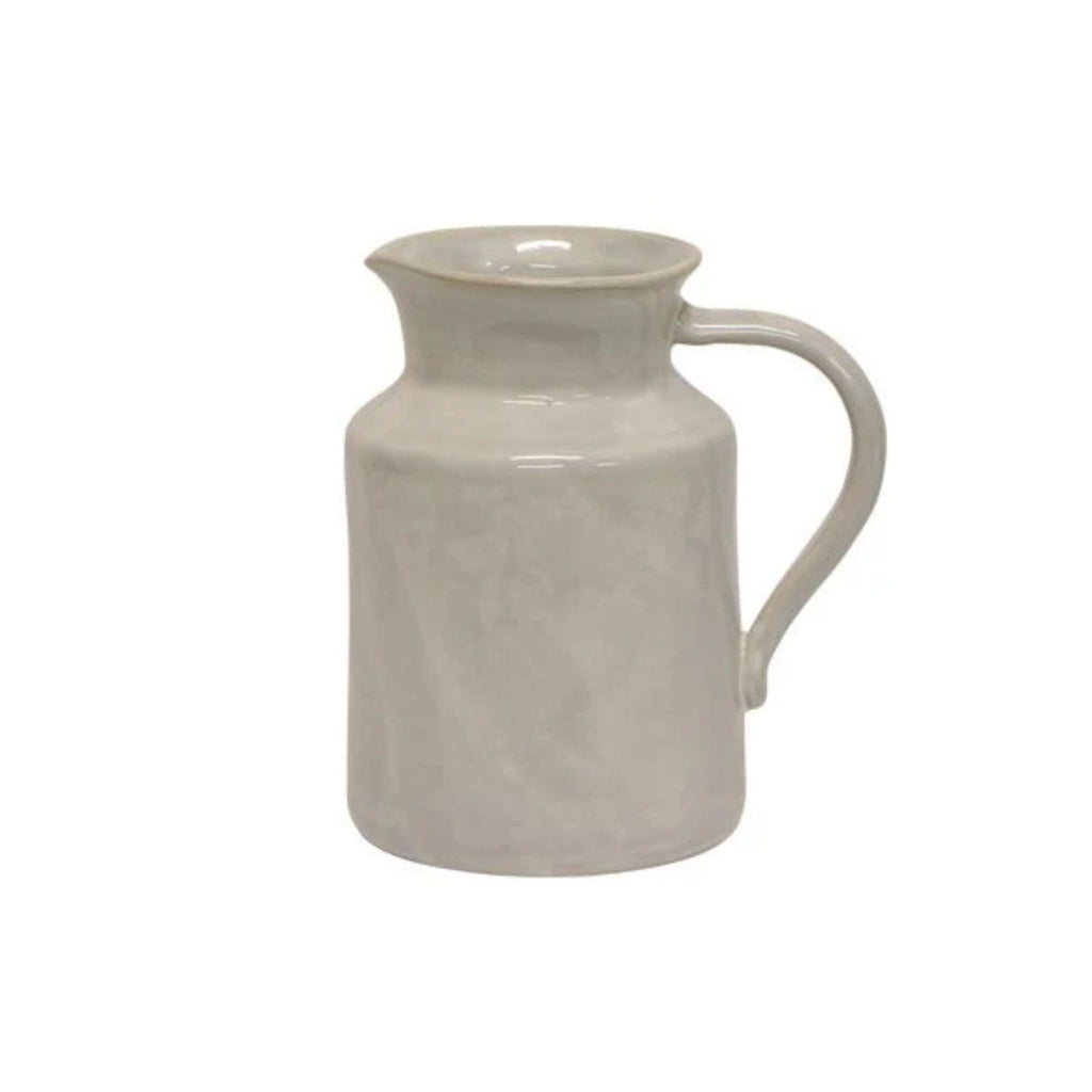 French Country smallrustic franco pitcher with handle